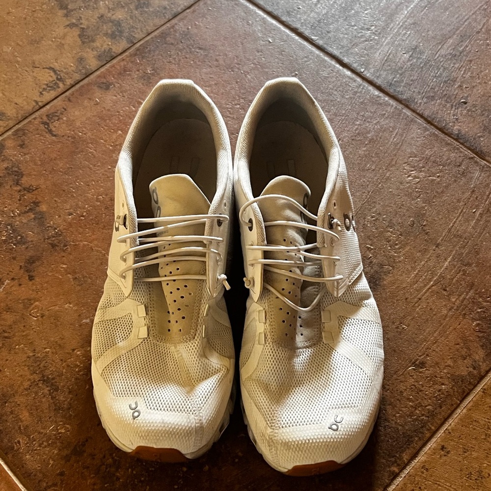 On cloud running shoes